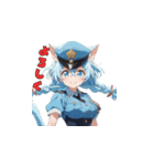 にゃんこポリスのおしごと！（個別スタンプ：7）