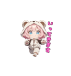 もふもふくまちゃん♡（個別スタンプ：8）