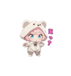 もふもふくまちゃん♡（個別スタンプ：25）