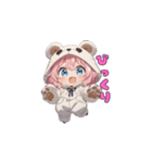 もふもふくまちゃん♡（個別スタンプ：27）