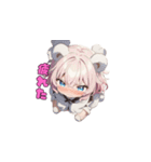 もふもふくまちゃん♡（個別スタンプ：36）