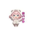 もふもふくまちゃん♡（個別スタンプ：40）