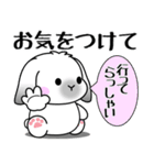 飛び出す！うさうさの気遣いスタンプ（個別スタンプ：8）