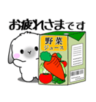 飛び出す！うさうさの気遣いスタンプ（個別スタンプ：13）