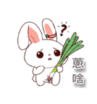 ピンク耳うさぎさんのツッコミ日常（個別スタンプ：3）