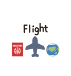 旅行 出張 空港（個別スタンプ：1）