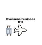 旅行 出張 空港（個別スタンプ：17）