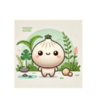 いつでも食べたい、中華まん。包包kawaii（個別スタンプ：19）