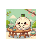 いつでも食べたい、中華まん。包包kawaii（個別スタンプ：25）