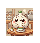 いつでも食べたい、中華まん。包包kawaii（個別スタンプ：27）