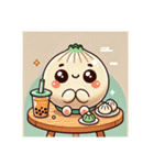いつでも食べたい、中華まん。包包kawaii（個別スタンプ：28）