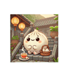いつでも食べたい、中華まん。包包kawaii（個別スタンプ：32）
