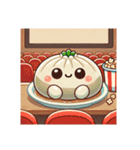 いつでも食べたい、中華まん。包包kawaii（個別スタンプ：36）