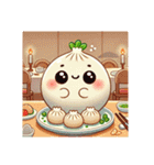 いつでも食べたい、中華まん。包包kawaii（個別スタンプ：39）