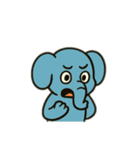 色んな表情する動物2（個別スタンプ：5）