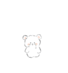 日常に潜むちっこいくまさん ゆびちゃ！（個別スタンプ：5）
