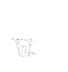 日常に潜むちっこいくまさん ゆびちゃ！（個別スタンプ：6）