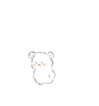 日常に潜むちっこいくまさん ゆびちゃ！（個別スタンプ：9）