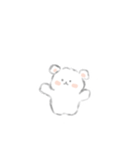 日常に潜むちっこいくまさん ゆびちゃ！（個別スタンプ：12）