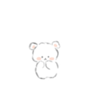日常に潜むちっこいくまさん ゆびちゃ！（個別スタンプ：13）