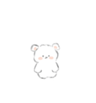日常に潜むちっこいくまさん ゆびちゃ！（個別スタンプ：15）