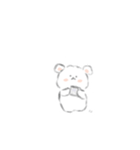 日常に潜むちっこいくまさん ゆびちゃ！（個別スタンプ：16）