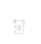 日常に潜むちっこいくまさん ゆびちゃ！（個別スタンプ：18）