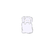 日常に潜むちっこいくまさん ゆびちゃ！（個別スタンプ：23）