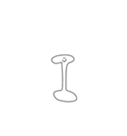 パ星の仲間たち 大文字（個別スタンプ：12）