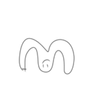 パ星の仲間たち 大文字（個別スタンプ：16）