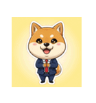 ビジネスマン犬シュウイチスタンプ（個別スタンプ：11）