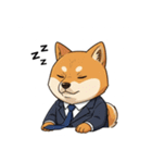 ビジネスマン犬シュウイチスタンプ（個別スタンプ：13）