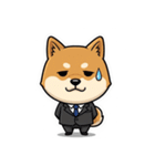 ビジネスマン犬シュウイチスタンプ（個別スタンプ：23）