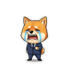 ビジネスマン犬シュウイチスタンプ（個別スタンプ：27）