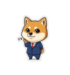 ビジネスマン犬シュウイチスタンプ（個別スタンプ：28）