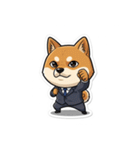 ビジネスマン犬シュウイチスタンプ（個別スタンプ：30）