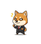 ビジネスマン犬シュウイチスタンプ（個別スタンプ：34）