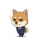 ビジネスマン犬シュウイチスタンプ（個別スタンプ：36）