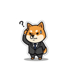 ビジネスマン犬シュウイチスタンプ（個別スタンプ：38）