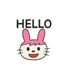 うさっぴスタンプ！！オリジナル（個別スタンプ：1）