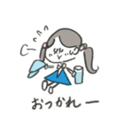 マリーちゃん、今日も勉強中♡（個別スタンプ：24）