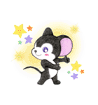 ☆クロねずくんのシンプルLife☆（個別スタンプ：7）