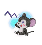 ☆クロねずくんのシンプルLife☆（個別スタンプ：8）