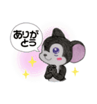 ☆クロねずくんのシンプルLife☆（個別スタンプ：22）