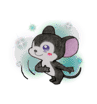 ☆クロねずくんのシンプルLife☆（個別スタンプ：24）