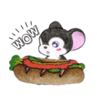 ☆クロねずくんのシンプルLife☆（個別スタンプ：36）