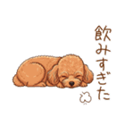 ゆるかわトイプーの日常（個別スタンプ：7）