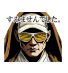 ローブ姿の男性｜毎日使える日常【敬語】（個別スタンプ：10）