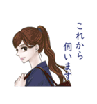 仕事で使いやすい女性の敬語スタンプ（個別スタンプ：13）
