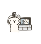 犬のもこまるの敬語スタンプ【お仕事編】（個別スタンプ：27）